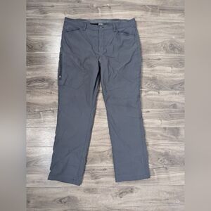 Eddie Bauer - Men’s Fleece Lined Tech Pant Gray Size 40 x 32